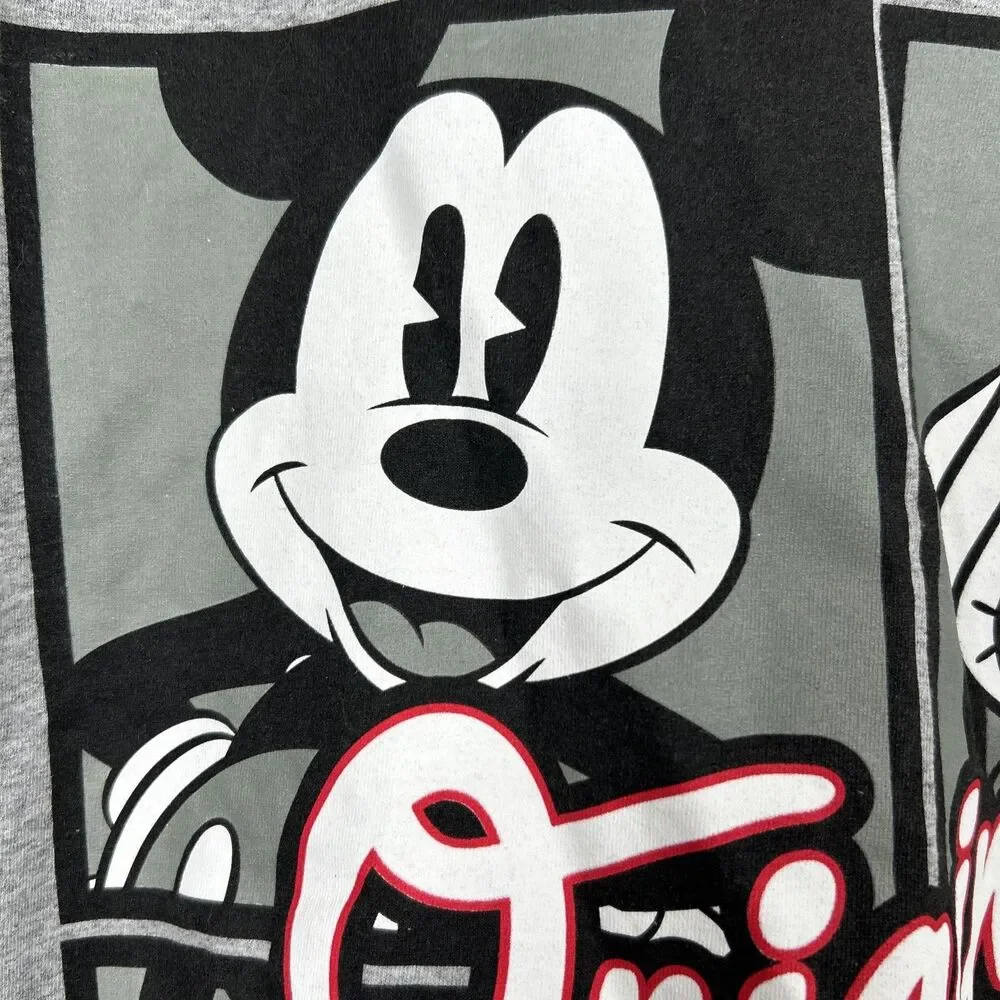 Disney Originals T-Shirt Men’s XL Mickey Goofy Pluto Donald Duck Graphic Print